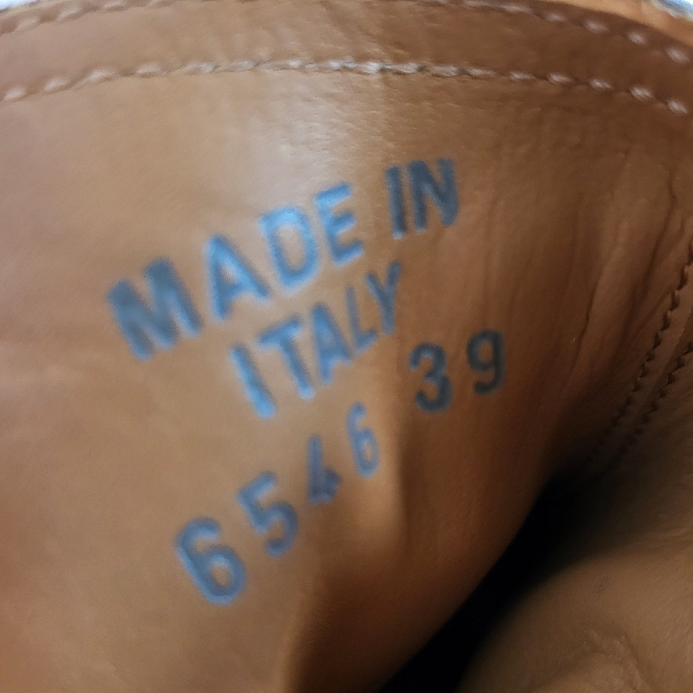 Materia Prima by Goffredo Fantini Italian Sueded Leather Western Ankle Boots 39 - Picture 13 of 15